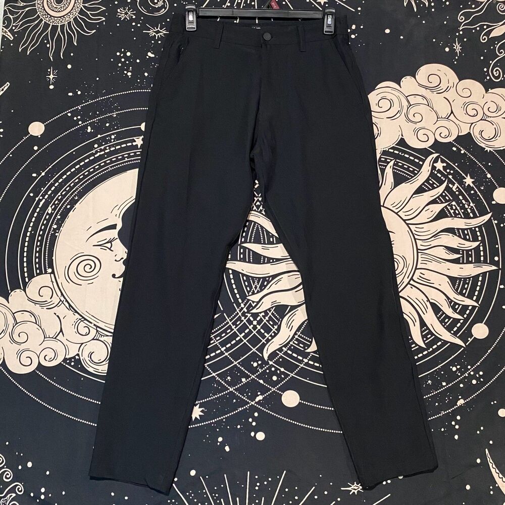 Marc New York by Andrew Marc Golf Pant Men's 32x32 Black Straight Leg Sports